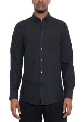 SIGNATURE LONG SLEEVE BUTTON DOWN SHIRT M3515 - MEN