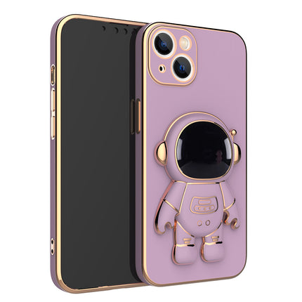 Phone case - 3D Astronaut Phone Case Anti-Drop Electroplating Bracket ( Bulk Purchases: BinGoo!!)