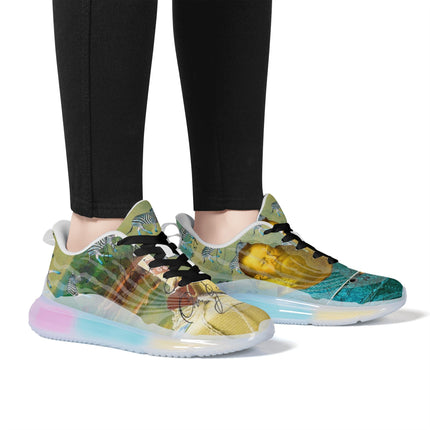 A PACKAGE FOR THE ZEBRAS Unisex Pastel Translucent Air Sole Running