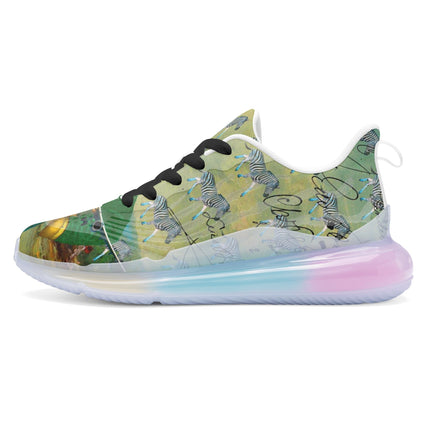 A PACKAGE FOR THE ZEBRAS Unisex Pastel Translucent Air Sole Running
