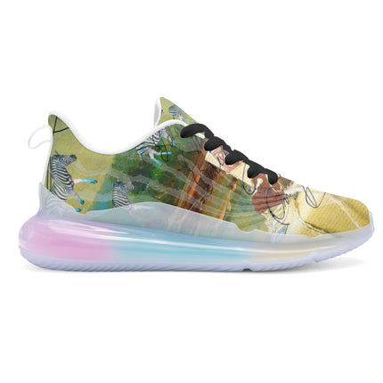 A PACKAGE FOR THE ZEBRAS Unisex Pastel Translucent Air Sole Running