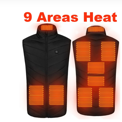 Vest Smart Electric Heating Jacket  Unisex