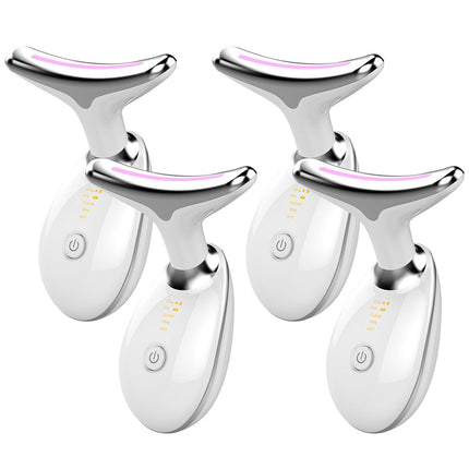 Electric Micro-current Wrinkle Remover LED Photon Face Beauty Device For Woman