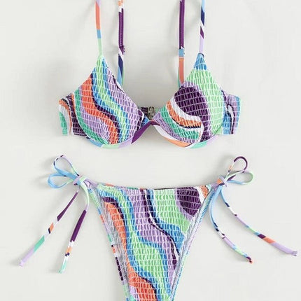 Two-piece swimsuit set