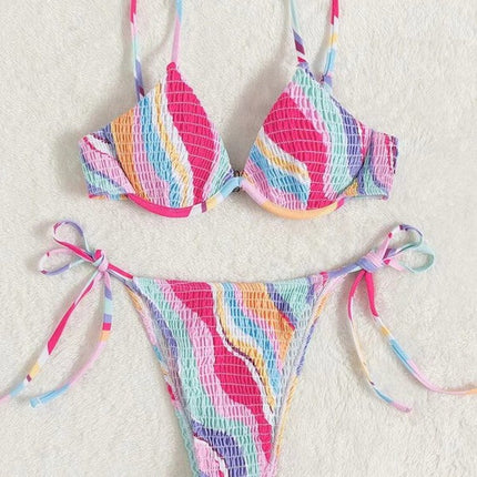 Two-piece swimsuit set