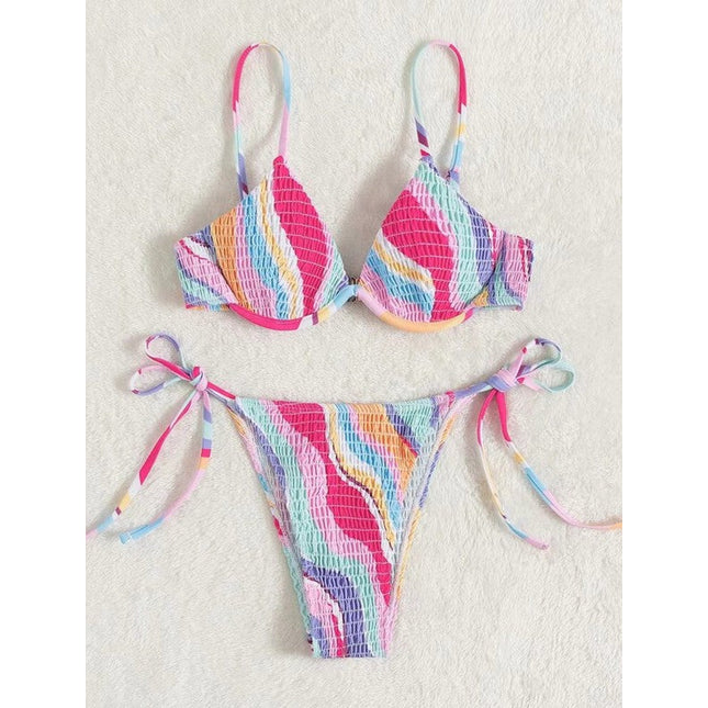 Two-piece swimsuit set