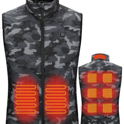 Vest Smart Electric Heating Jacket  Unisex