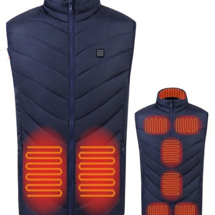 Vest Smart Electric Heating Jacket  Unisex