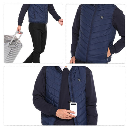 Vest Smart Electric Heating Jacket  Unisex