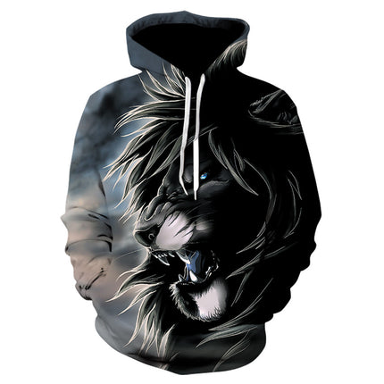 Hoodie - Fashion Trend Animal 3D Digital Print