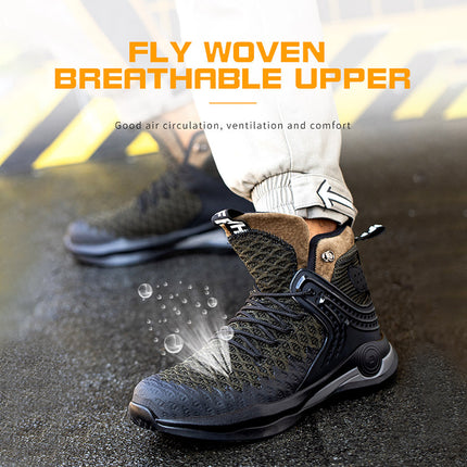 Men Shoes -  Steel Toe Breathable Puncture Proof Boots