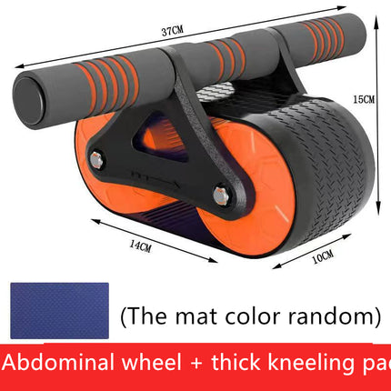 Unisex Double Wheel Abdominal Exerciser