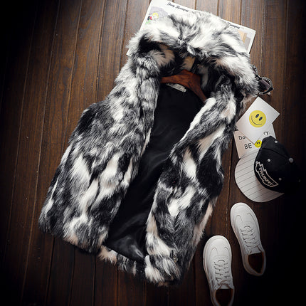 Men's Autumn And Winter Loose Casual Fur Jackets - Starlets New!