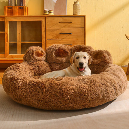 Pet House / bed Long Plush Deep Sleeping Warm Bed