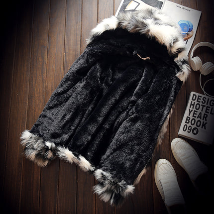 Men's Autumn And Winter Loose Casual Fur Jackets - Starlets New!