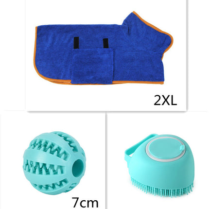 Silicone pets Bath Massage Gloves Brush