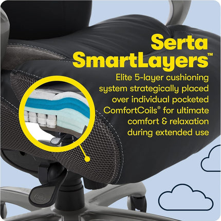 Jackson Big and Tall Executive Office Chair with AIR Technology and