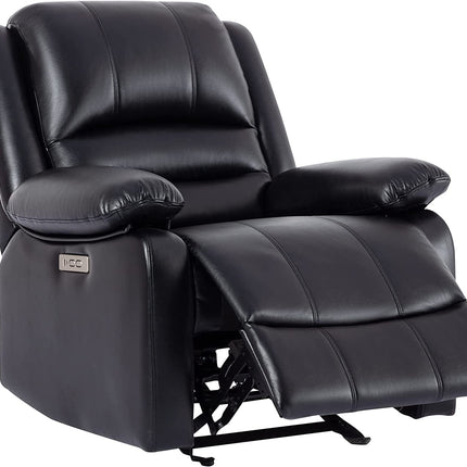 Faux Leather Electric Glider Reclining Chair