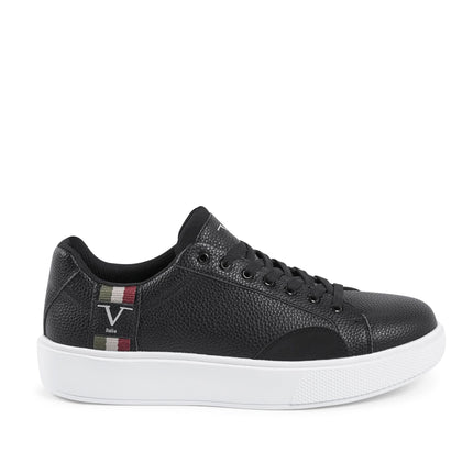 V Italia Mens Sneaker Black SNK 001 M BLACK