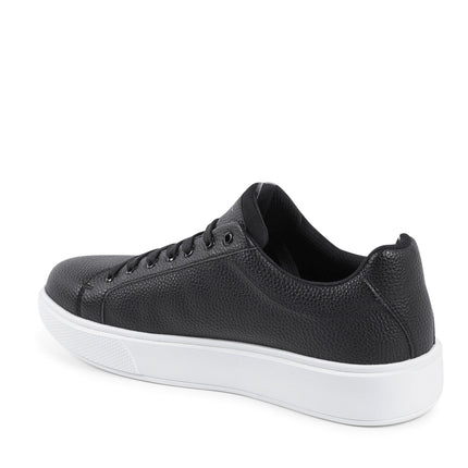 V Italia Mens Sneaker Black SNK 001 M BLACK