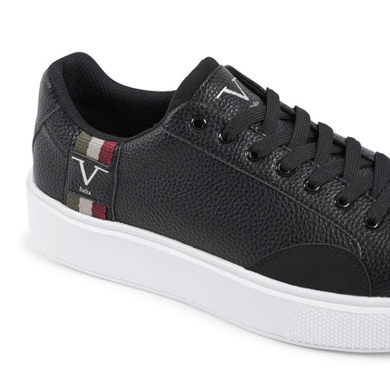V Italia Mens Sneaker Black SNK 001 M BLACK