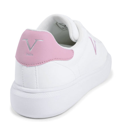 V Italia Womens Sneaker Multicolor SNK 004 W WHITE PINK