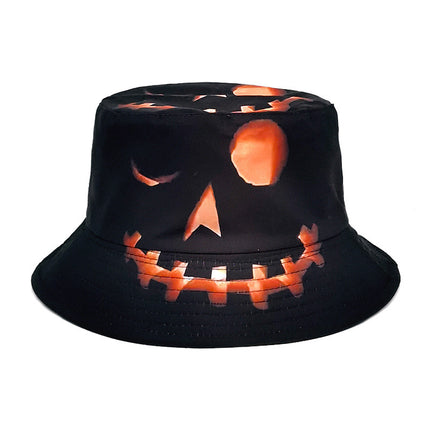 Halloween Creative Cartoon Pumpkin bucket Unisex Hat female / male