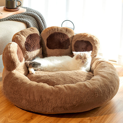 Pet House / bed Long Plush Deep Sleeping Warm Bed