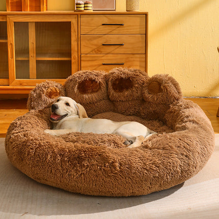 Pet House / bed Long Plush Deep Sleeping Warm Bed