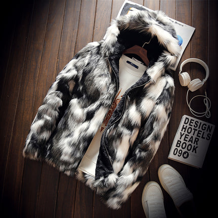 Men's Autumn And Winter Loose Casual Fur Jackets - Starlets New!