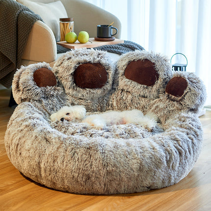 Pet House / bed Long Plush Deep Sleeping Warm Bed