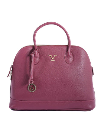 V Italia Womens Handbag Raspberry BC10880 DOLLARO PRUGNA