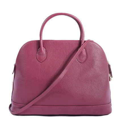 V Italia Womens Handbag Raspberry BC10880 DOLLARO PRUGNA
