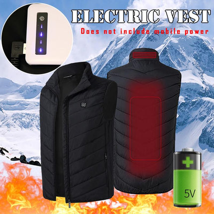 Vest Smart Electric Heating Jacket  Unisex