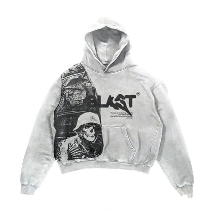 Retro Y2K Hoodie Coats Sreetwear