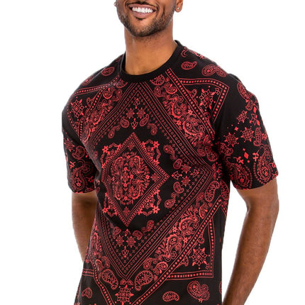 BANDANA PRINT TSHIRT