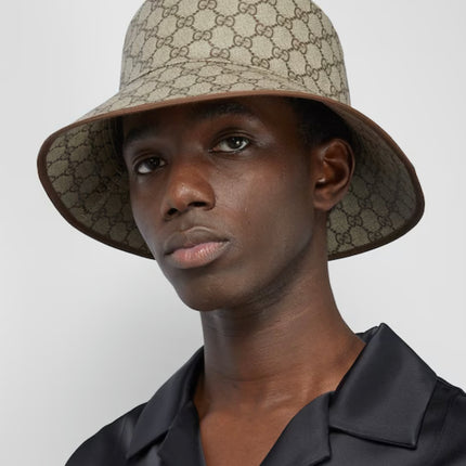 GG GUCCI SUPREME TENDER BUCKET HAT men