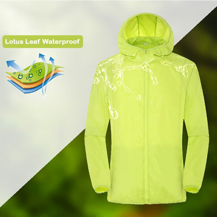 Jacket -Camping Rain Men Women Waterproof Sun Protection Clothing Fishing Hunting Clothes Quick Dry Skin Windbreaker With Pocket