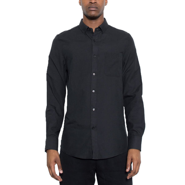 SIGNATURE LONG SLEEVE BUTTON DOWN SHIRT M3515 - MEN
