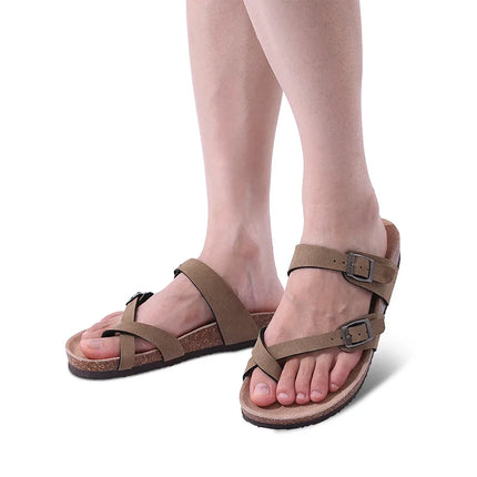 Suede Mules Slippers Men / Women outdoor Sandals