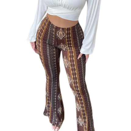 Frauen Boho Flare Pants - female