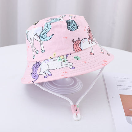 Hat  Cotton UV Protection Sun Cap Children summer beach hat