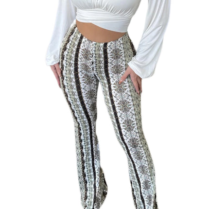 Frauen Boho Flare Pants - female