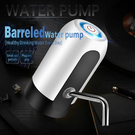 Electric Water Dispenser Pump Automatic Water Bottle Pump USB Charging Water Pump One Click Auto Switch Drink Pump Dispenser