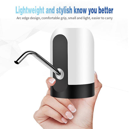 Electric Water Dispenser Pump Automatic Water Bottle Pump USB Charging Water Pump One Click Auto Switch Drink Pump Dispenser