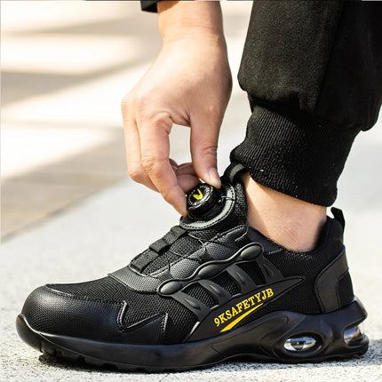 Quality Safety Rotary Buckle Work Shoes / Sneakers Puncture-Proof security Boots Protective