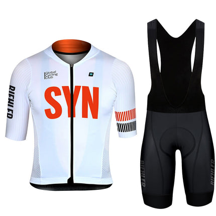 Mens Summer Cycling Jersey Suit Bike Clothes Quick-Dry