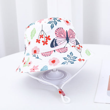 Hat  Cotton UV Protection Sun Cap Children summer beach hat