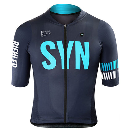 Mens Summer Cycling Jersey Suit Bike Clothes Quick-Dry