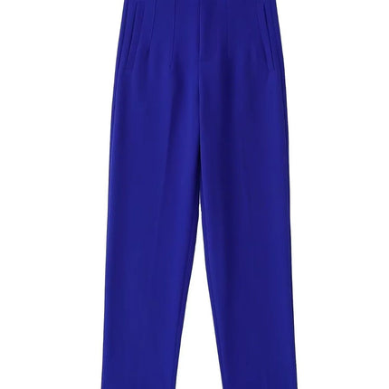 Starlets Women Straight pant Light Blue Chic Fashion wear